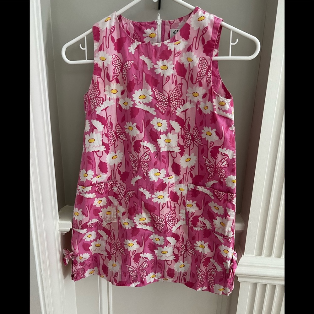 Lilly Pulitzer Classic Shift Dress girls size 8